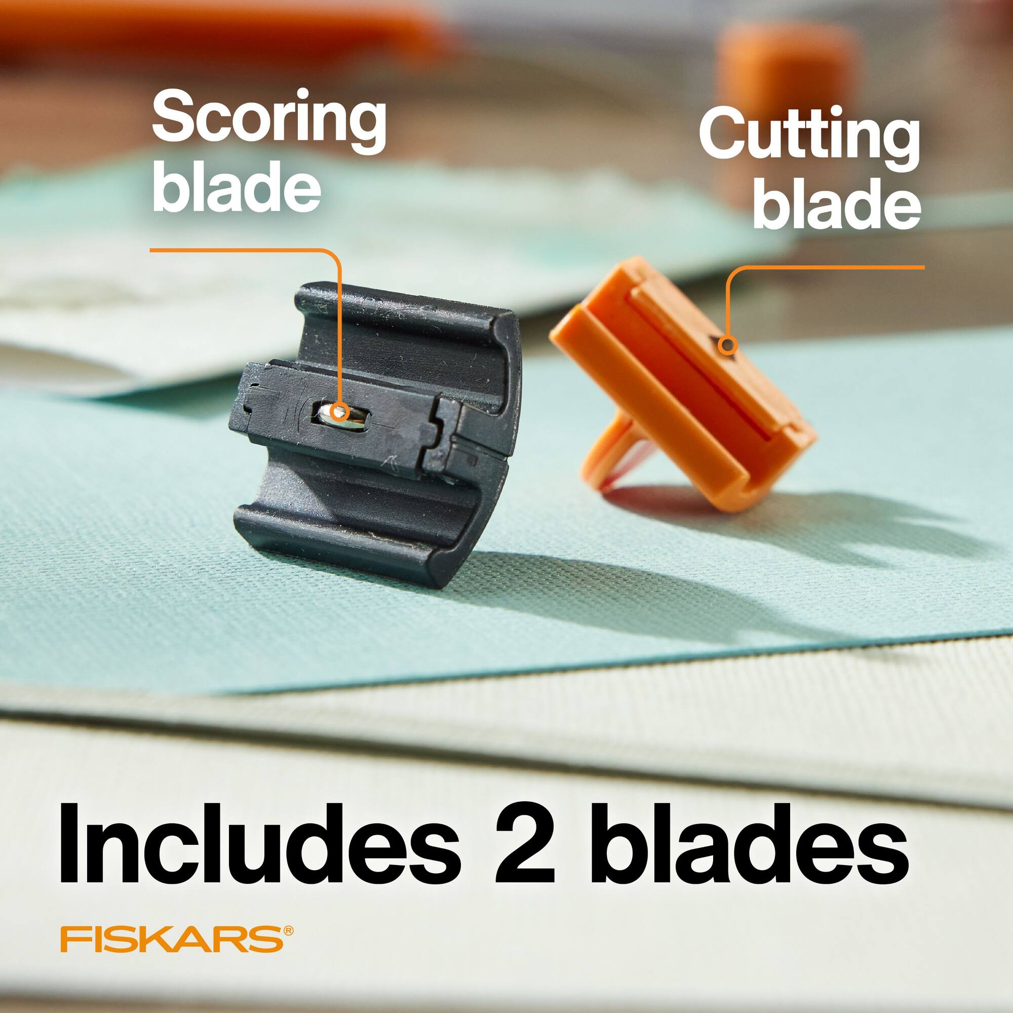 6 Pack: Fiskars® High Profile TripleTrack™ Cut & Score Blade Set